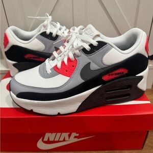 Nike Women's Air Max 90 Lv8 'Infrared’ Womens 9.5